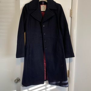 Tommy Hilfiger navy peacoat. Ladies size M.